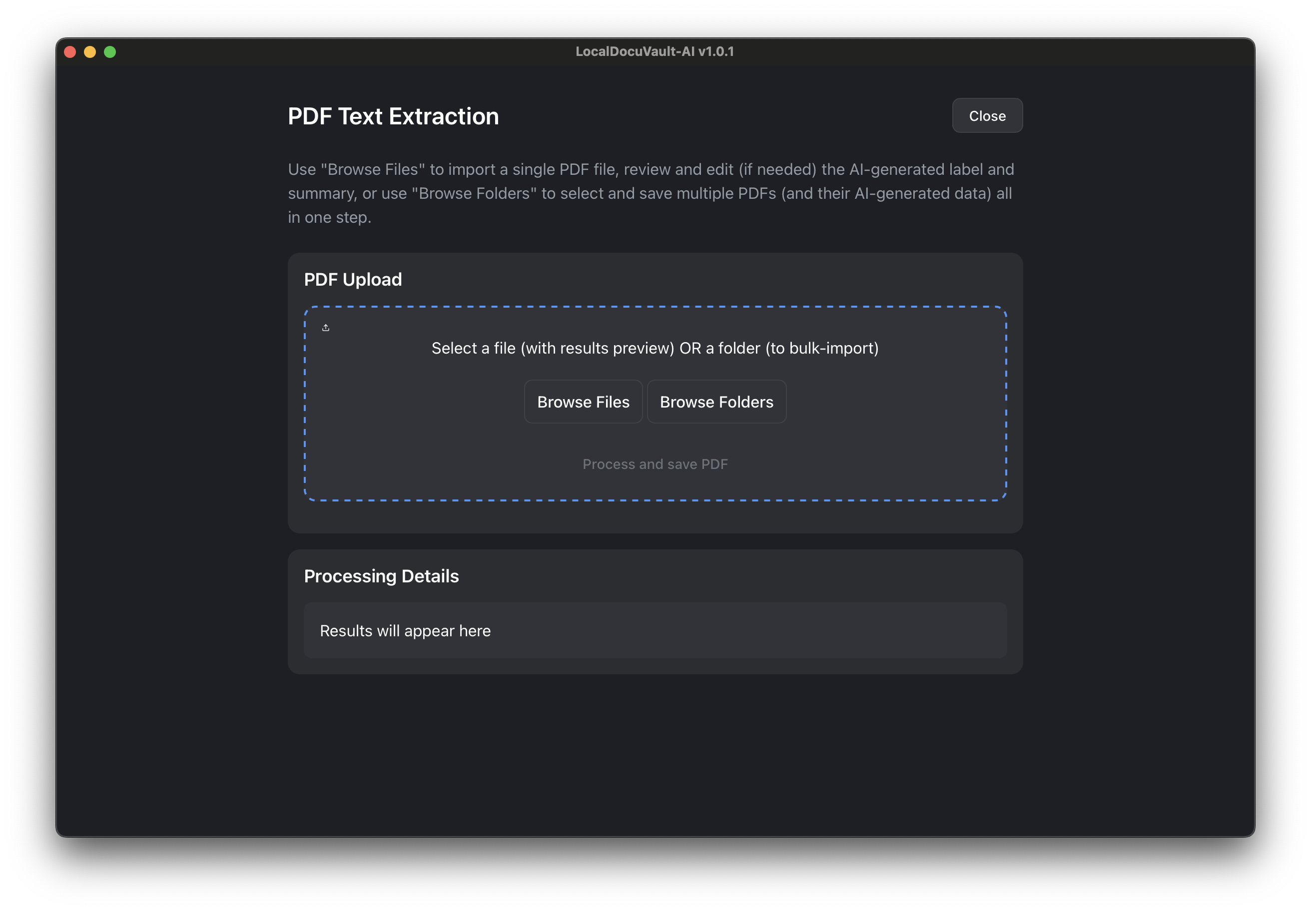 Screenshot Import